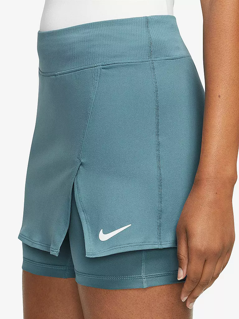 NIKE Damen Tennisrock NikeCourt Dri FIT Victory Blau